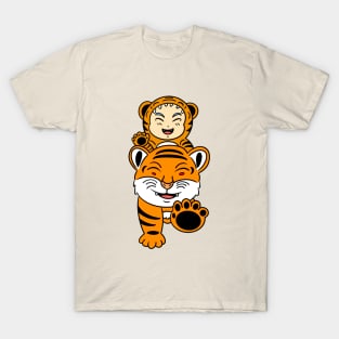 Funny tiger kid cosplay T-Shirt